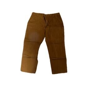Carhartt B01 Brown Double Knee Carpenter Pants 42x30 Perfect